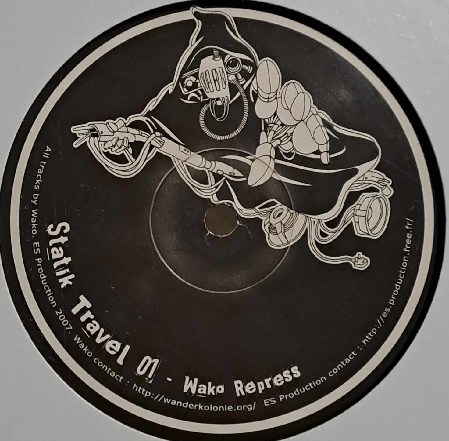 Statik Travel 01 RP - vinyle freetekno